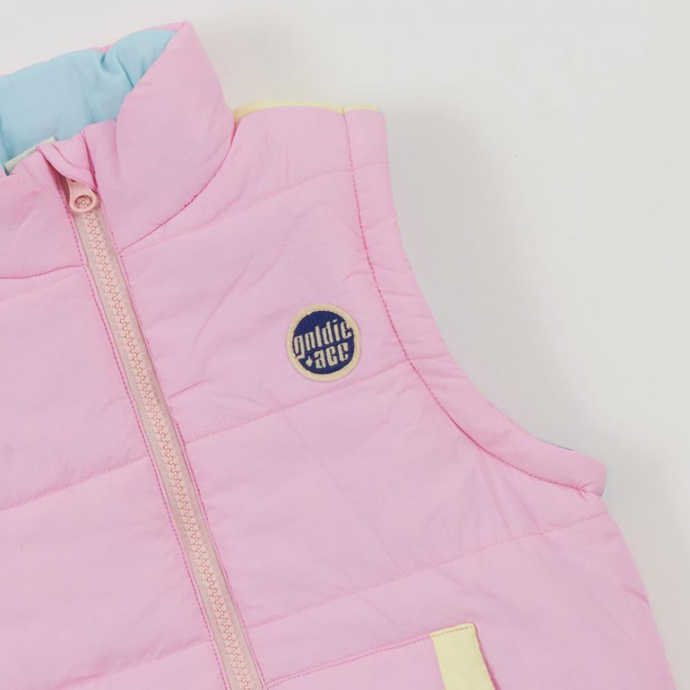 Parka Jacket/Vest | Stevie Sunrise - Pastel
