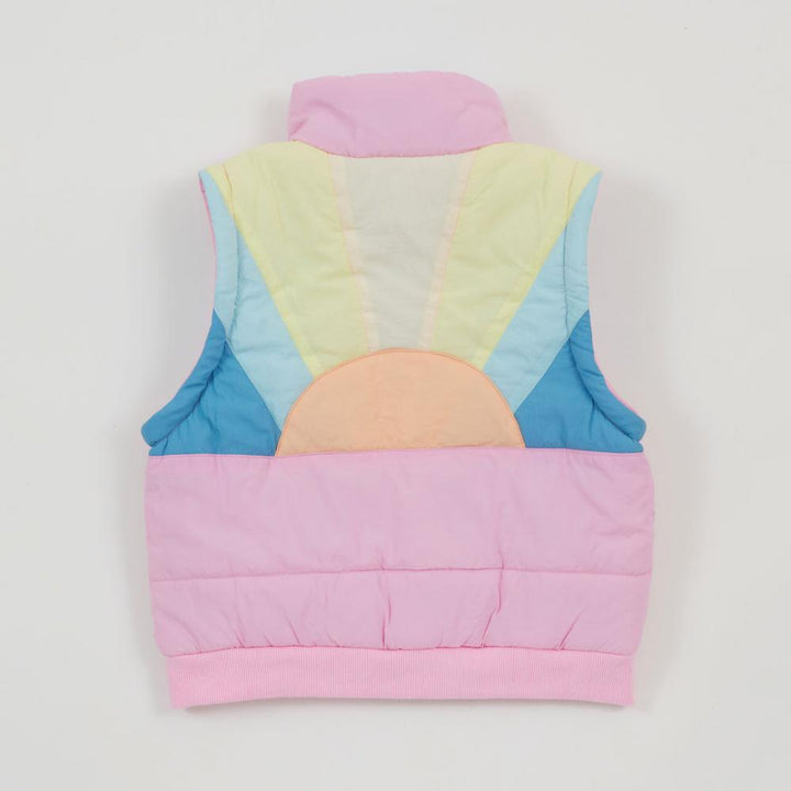 Parka Jacket/Vest | Stevie Sunrise - Pastel