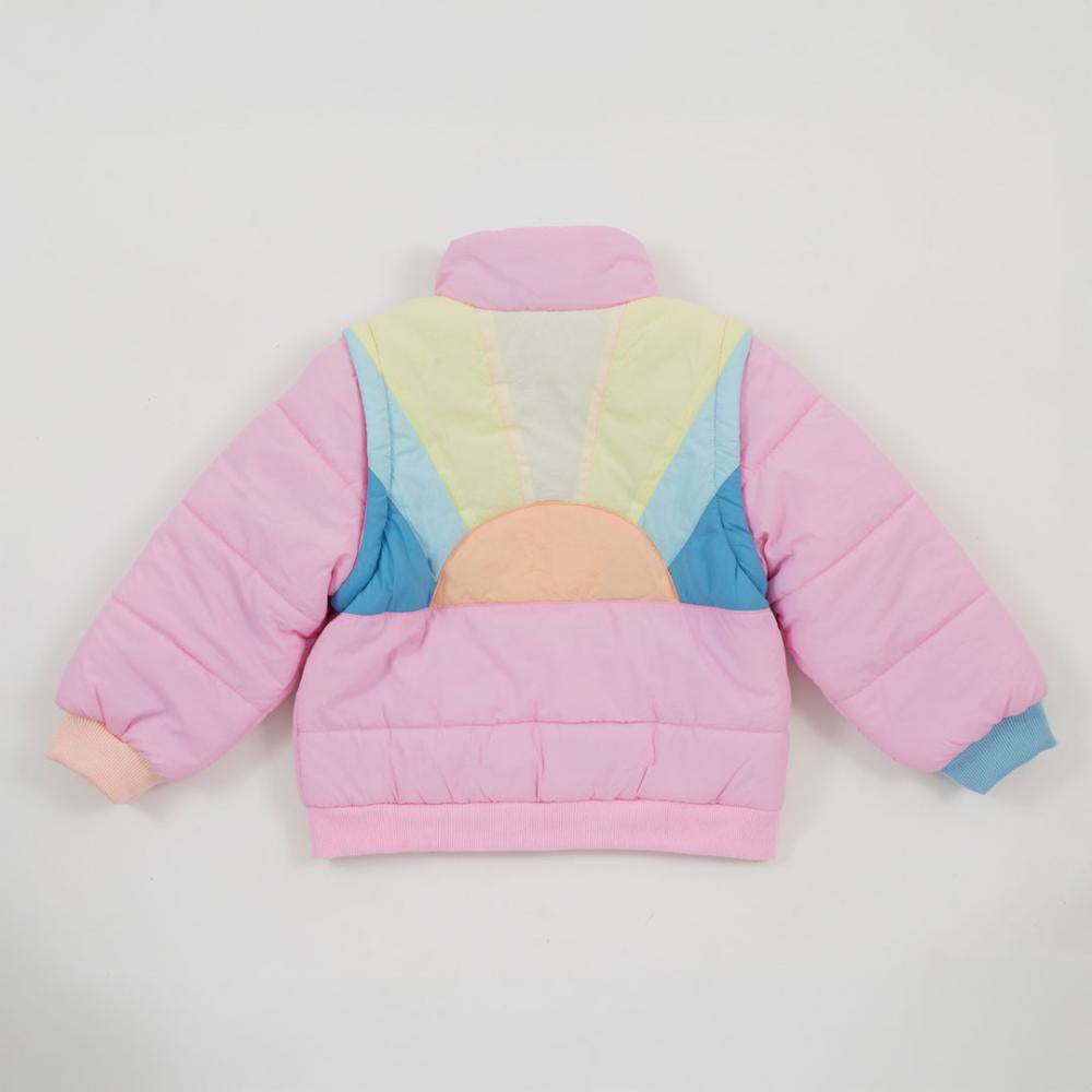 Parka Jacket/Vest | Stevie Sunrise - Pastel