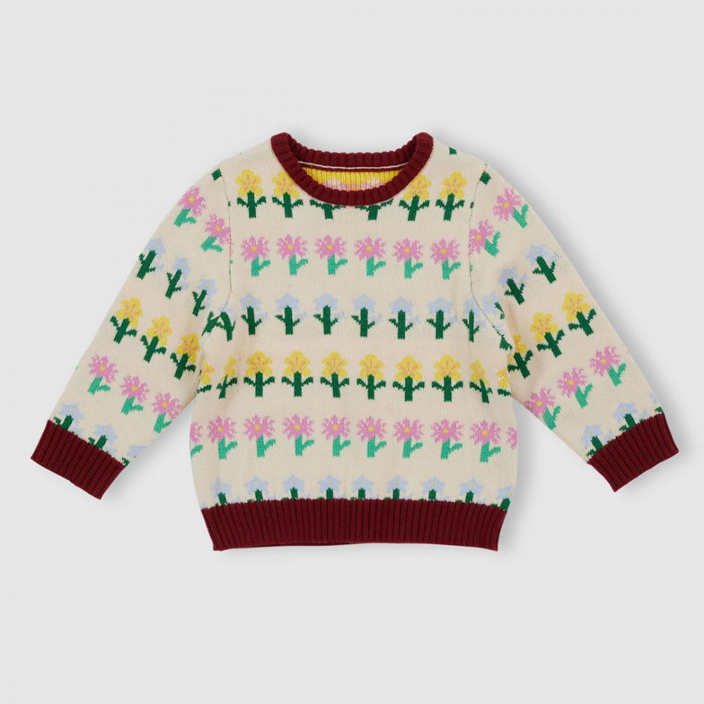 Jumper | Knit - Flower Garden