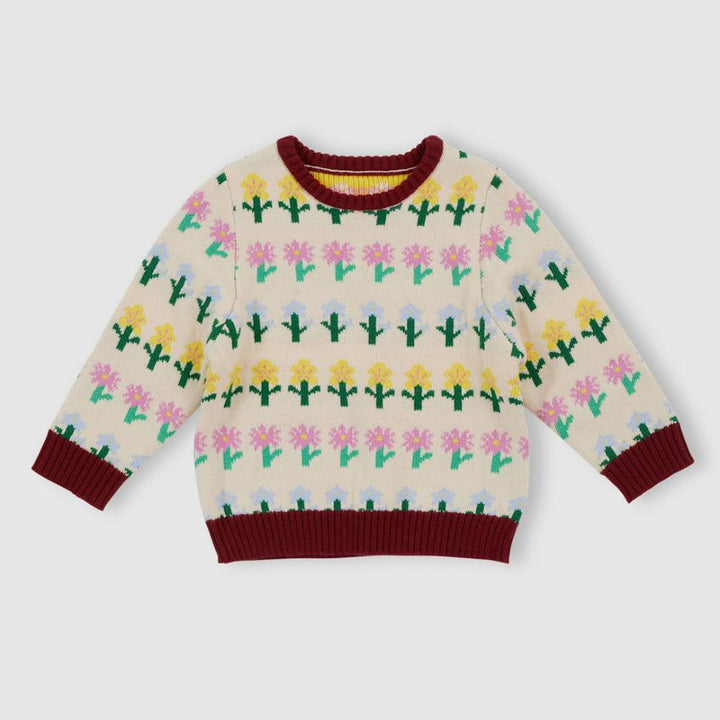 Jumper | Knit - Flower Garden