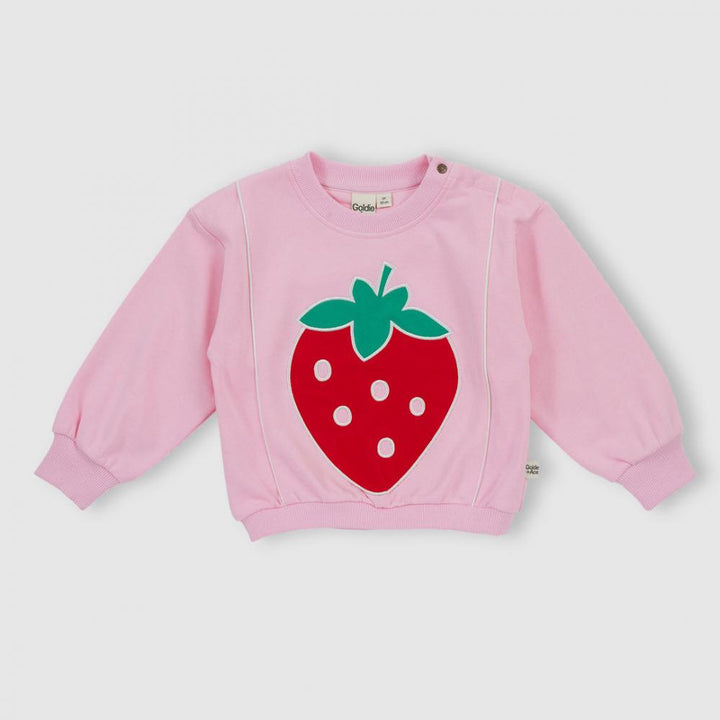 Sweater | Piped - Jumbo Strawberry
