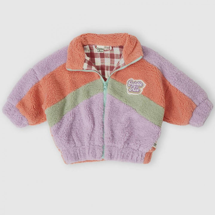 Sherpa Jacket | Frankie - Lilac