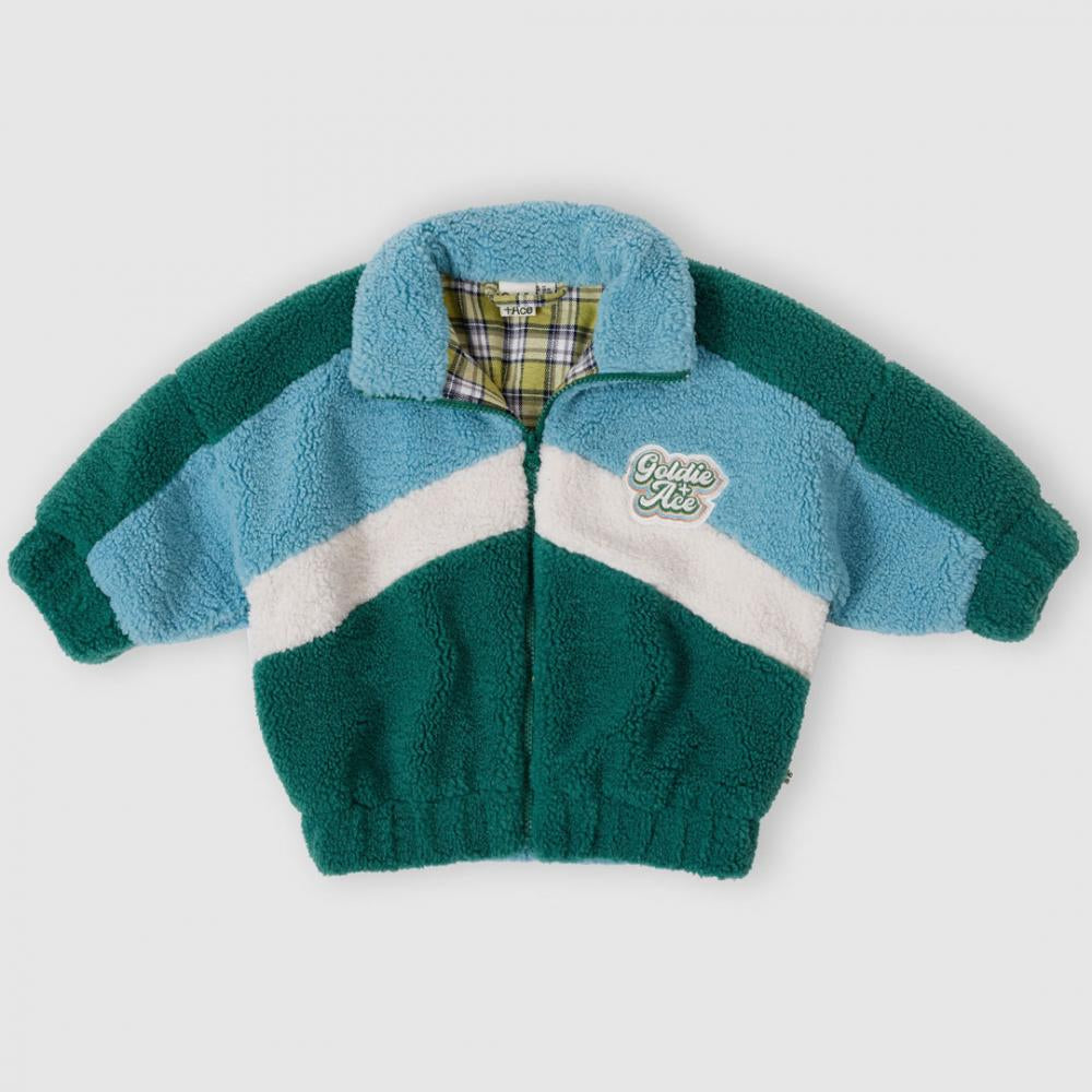 Sherpa Jacket | Frankie - Jade