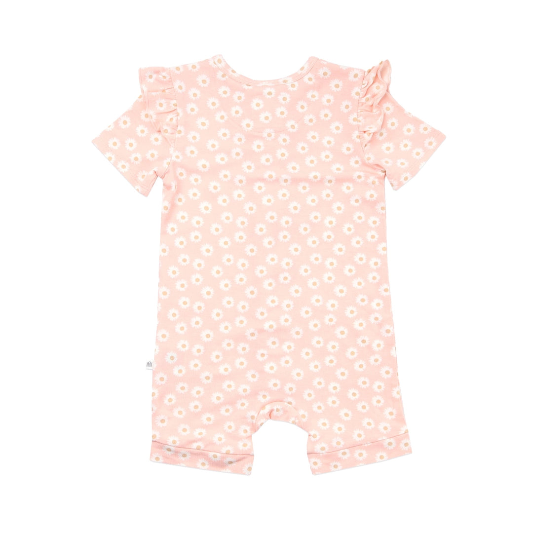 Onesie | Day or Night Short Sleeve with Frill - Daisy Charm
