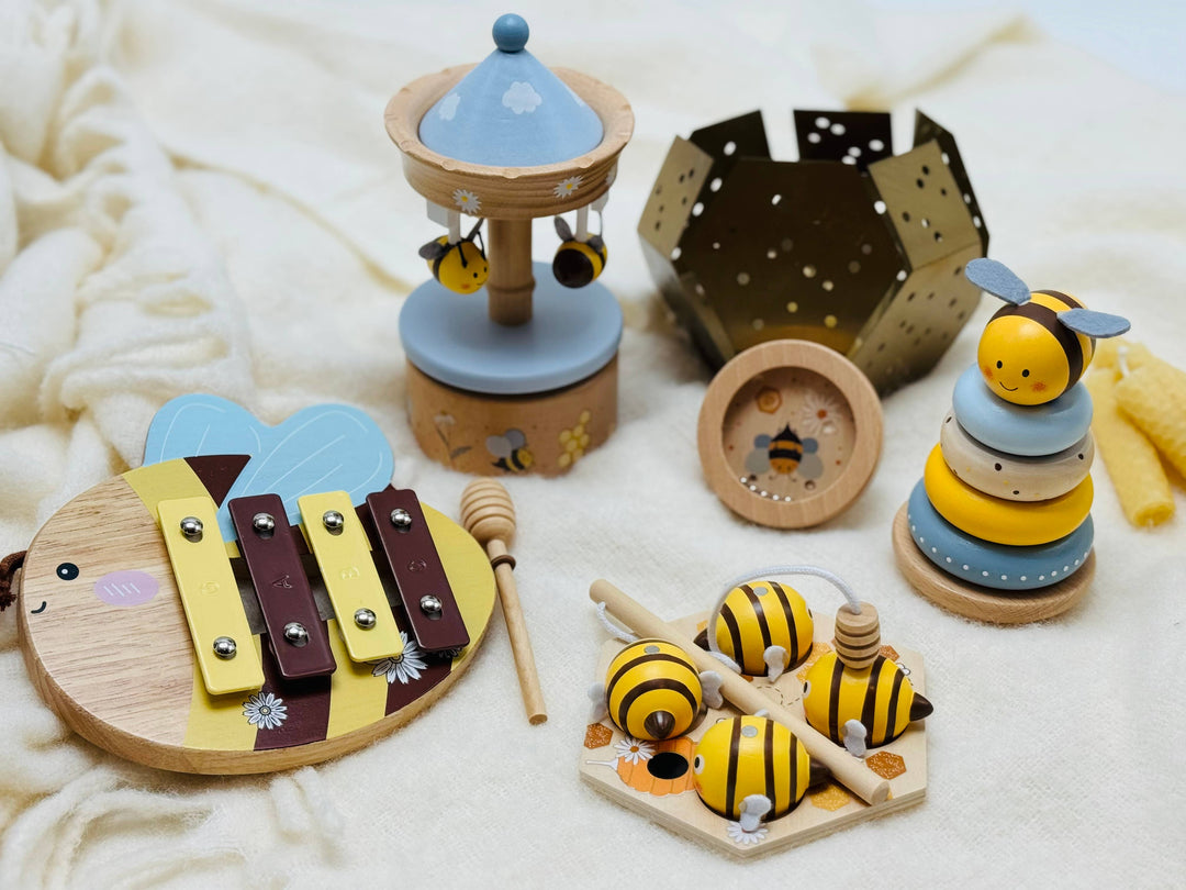 Wooden Stacker | Bee