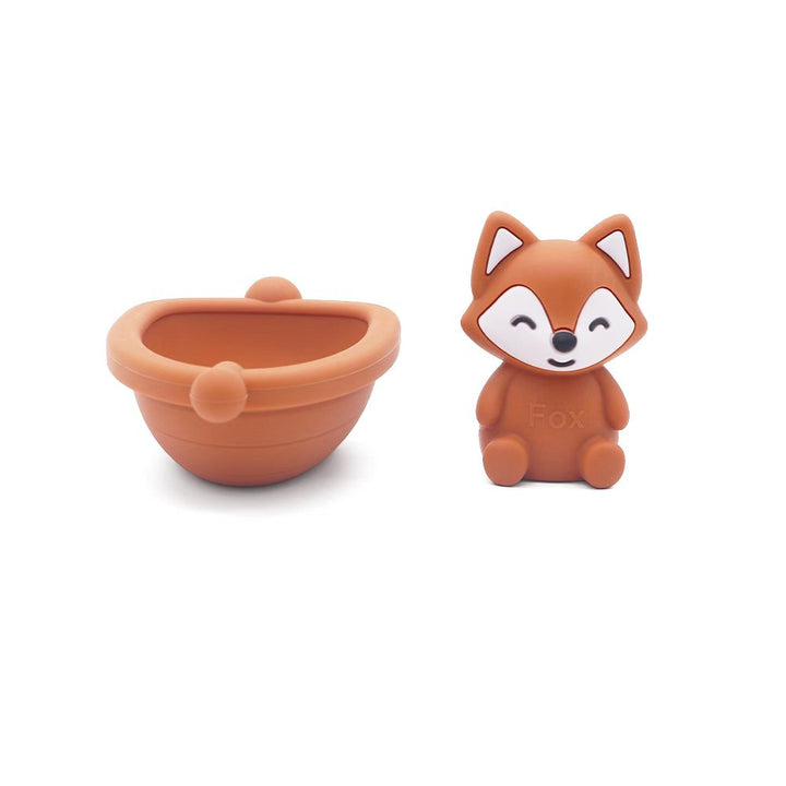 Silicone Bath Boat - Fox