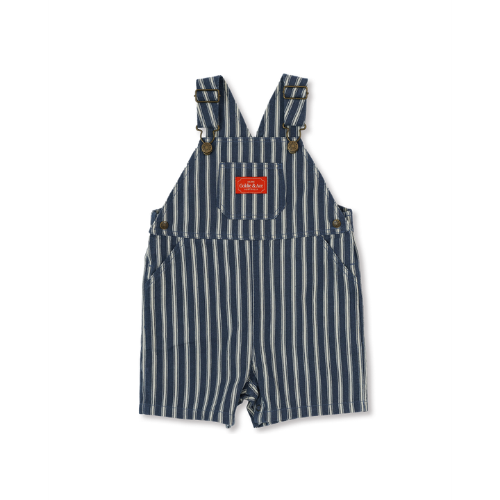 Overalls | Railroad Stripe Burton - Indigo