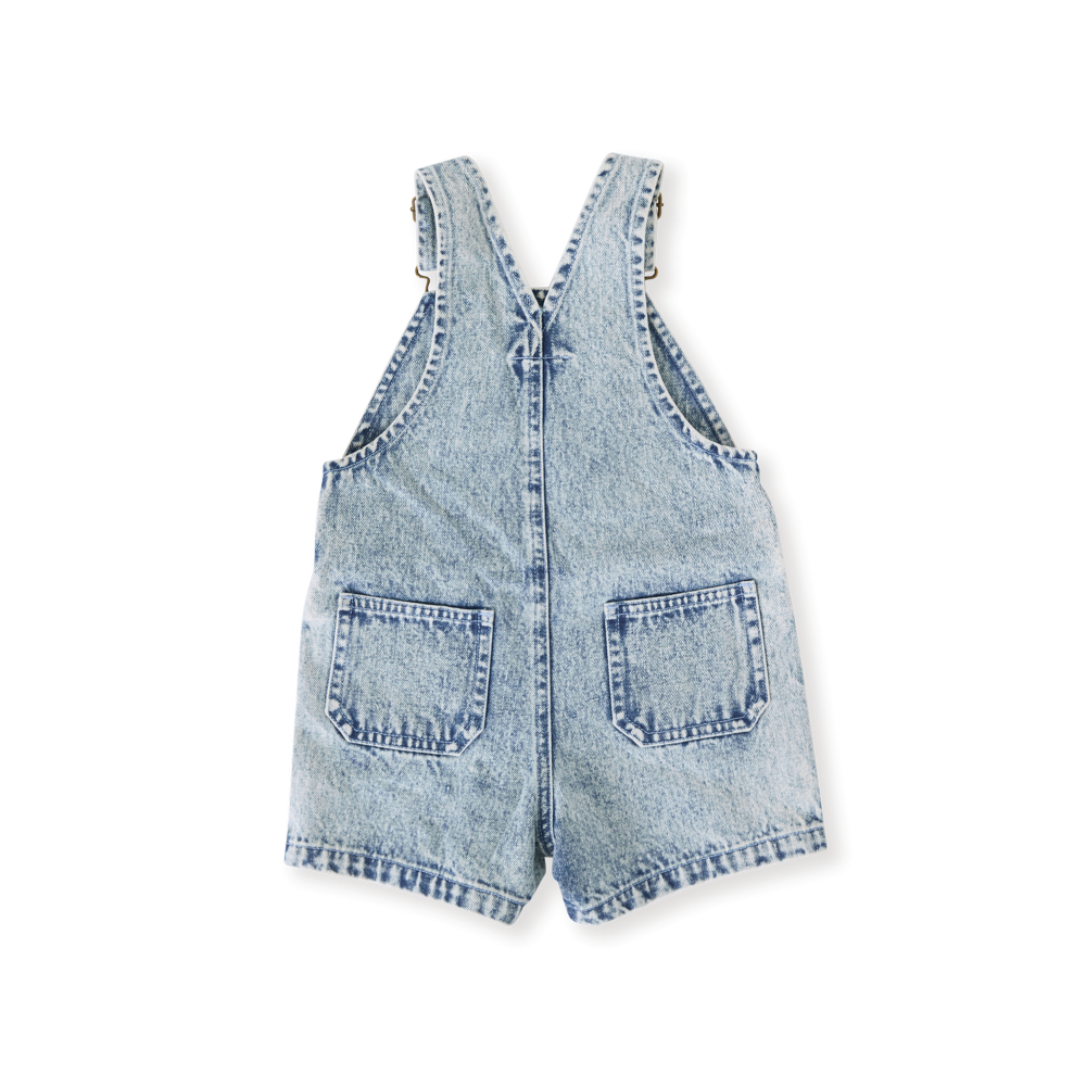 Overalls | Vintage Washed Burton - Light Denim