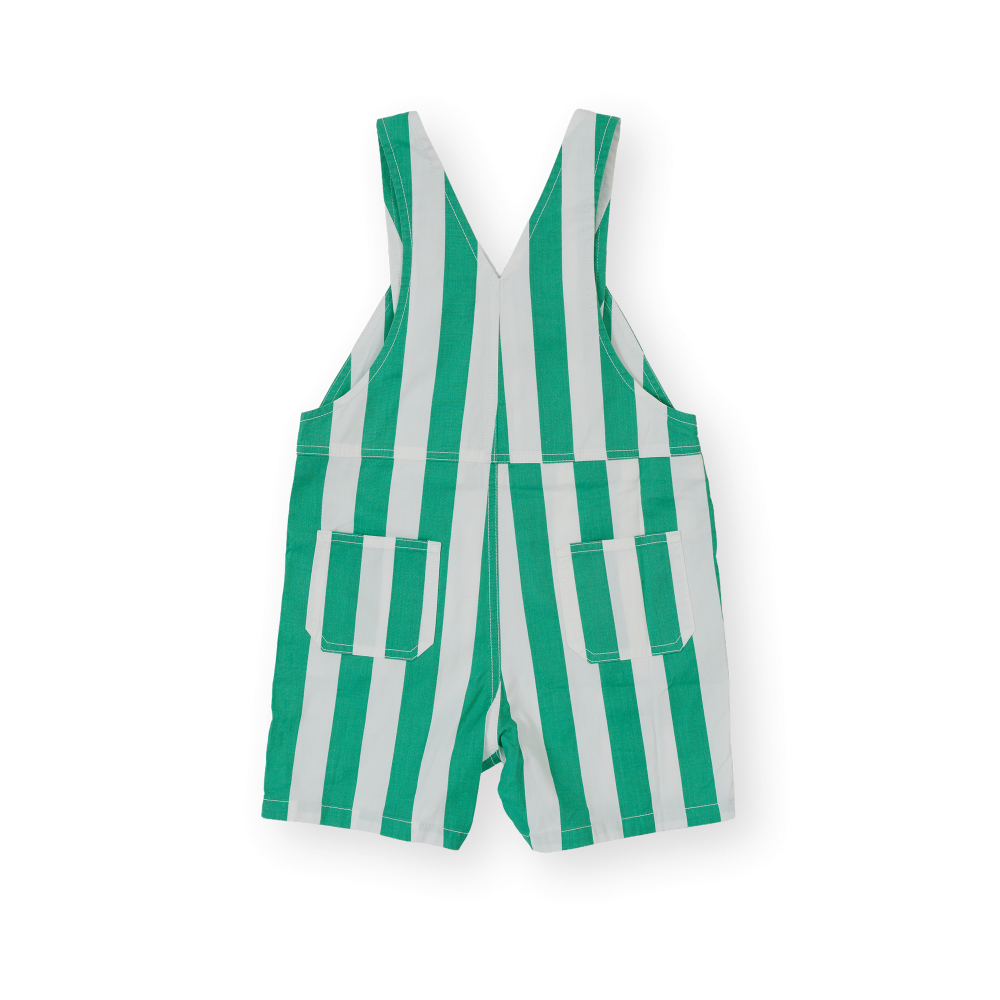 Happy Stripe Button Burton Overall