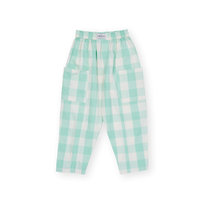 Lightweight Gingham Kit Pocket Pant