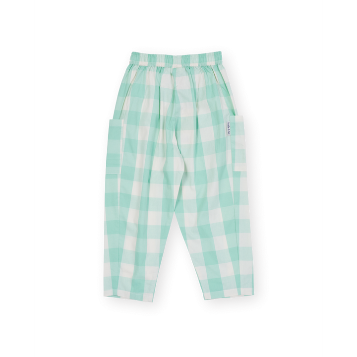 Lightweight Gingham Kit Pocket Pant