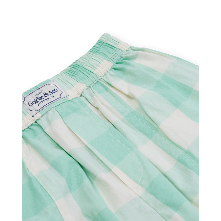 Lightweight Gingham Kit Pocket Pant