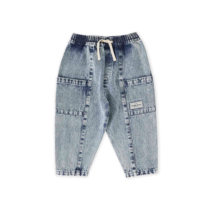 Kit Denim Pocket Pant - Light Denim