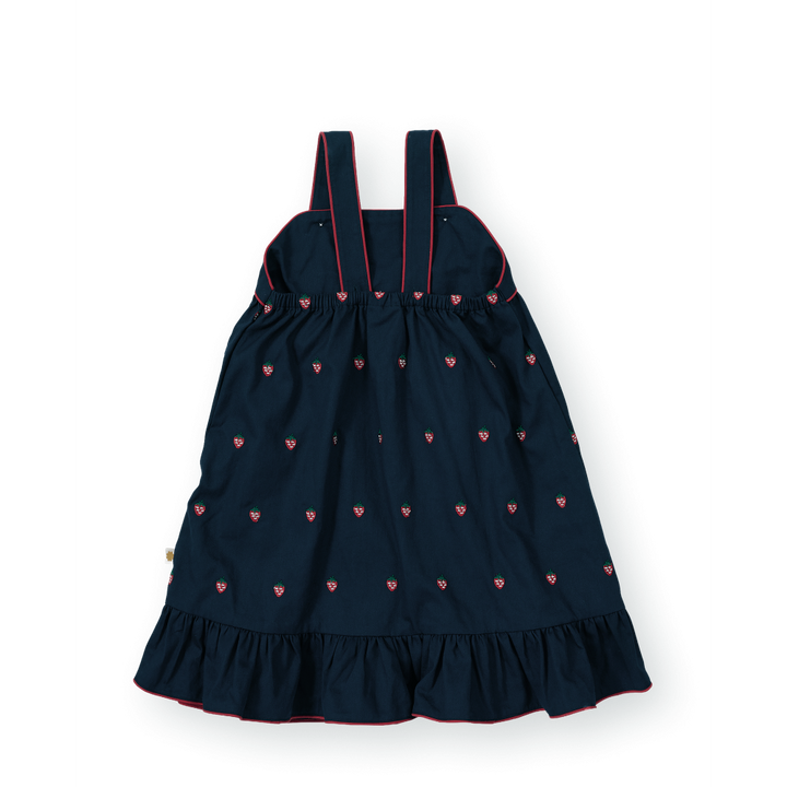 Mini Strawberry Embroidered Dress