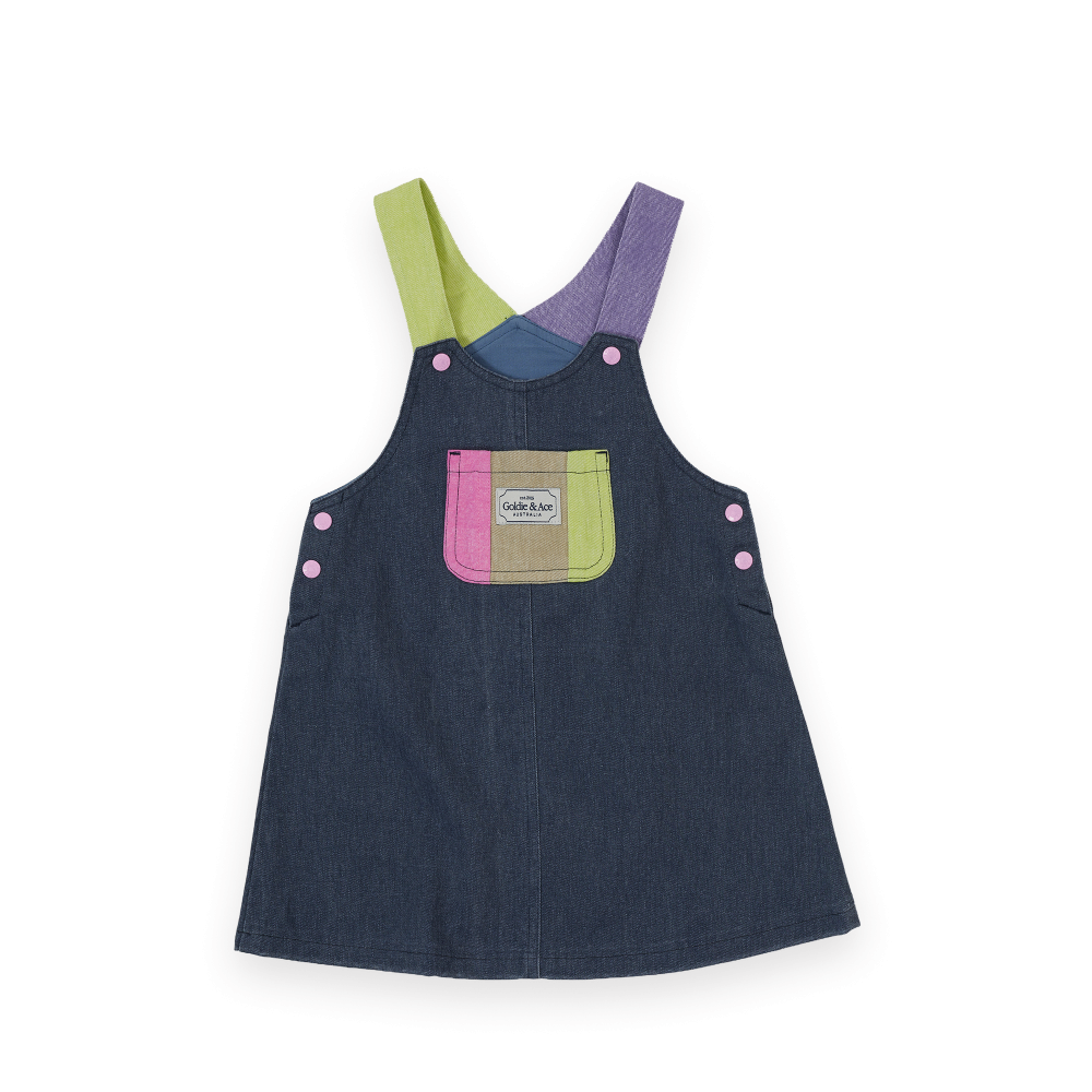 Colour Pop Pinafore Dress
