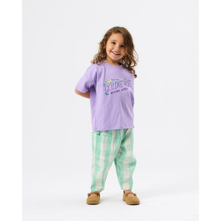 Lightweight Gingham Kit Pocket Pant