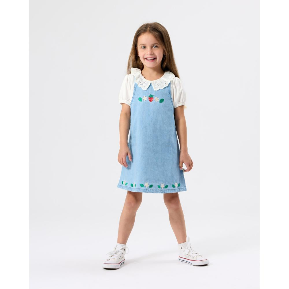 Wild Strawberry Pinafore Dress