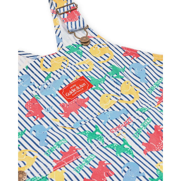 Dino Print Burton Overall