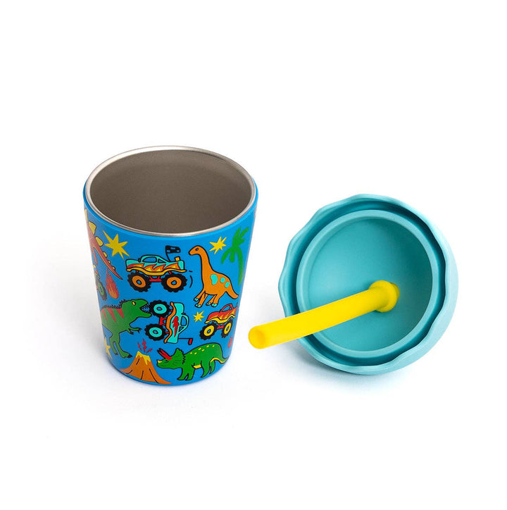Dinotrucks Mini Smoothie Cup & Straw 200ml