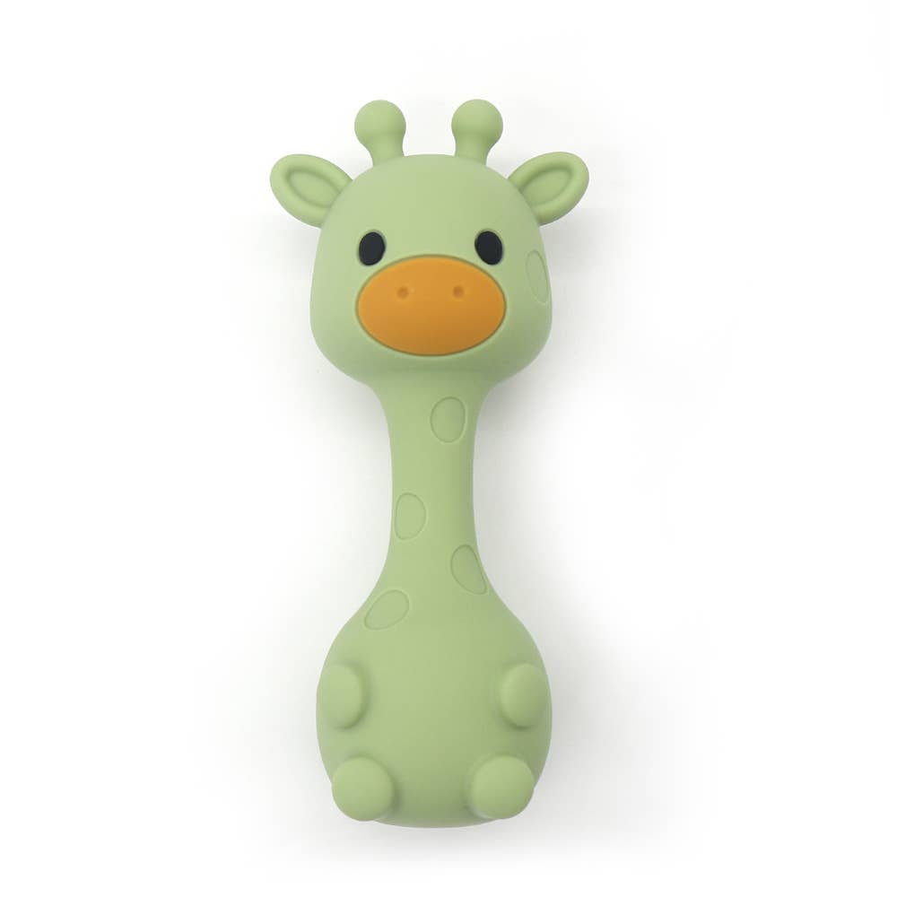 Silicone Giraffe Rattle