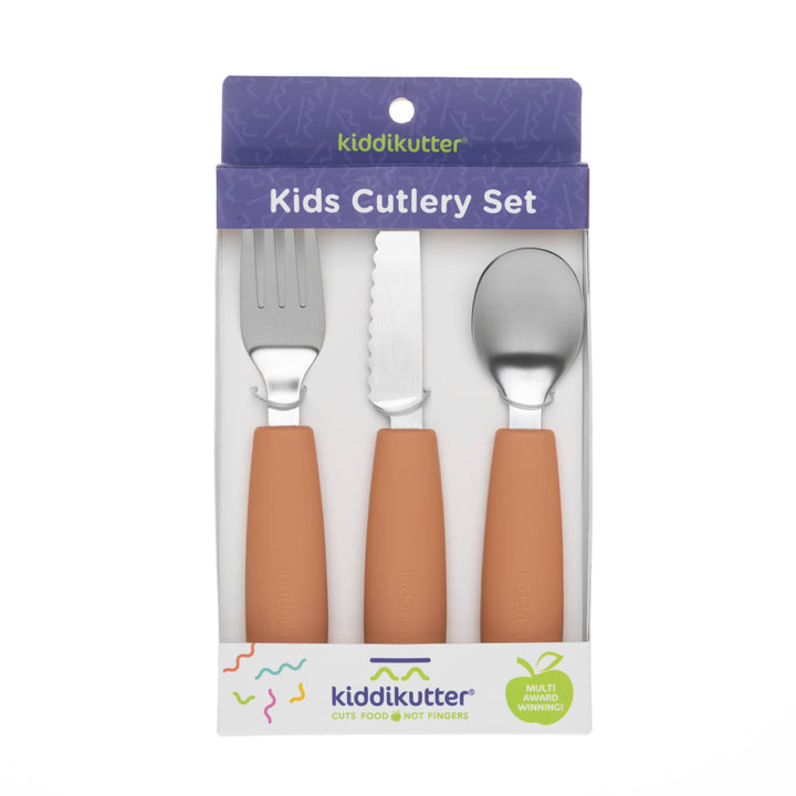 Child Safe Cutlery Set - Peach Fuzz