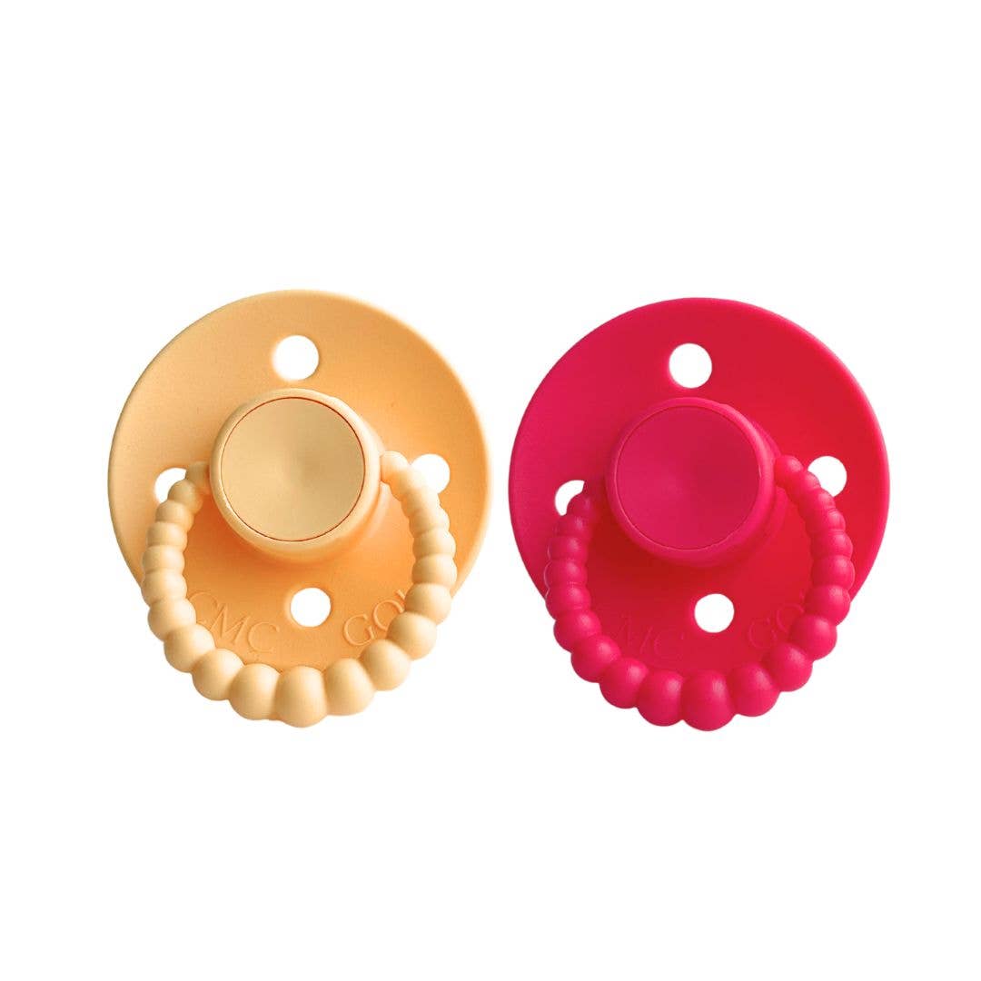 CMC 'Bubble' Dummies Apricot + Tulip