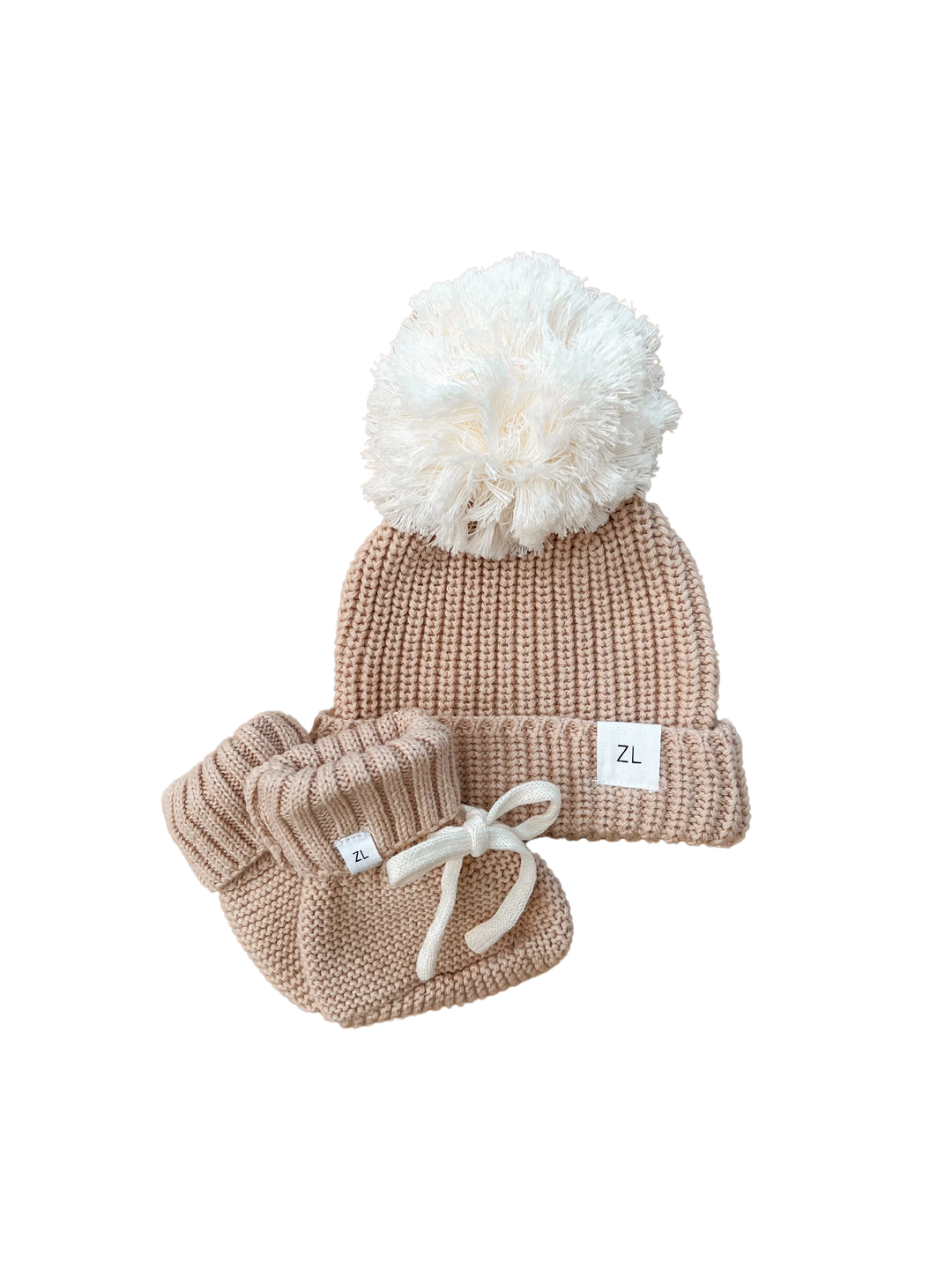 Beanie - Caramel (Gingham)