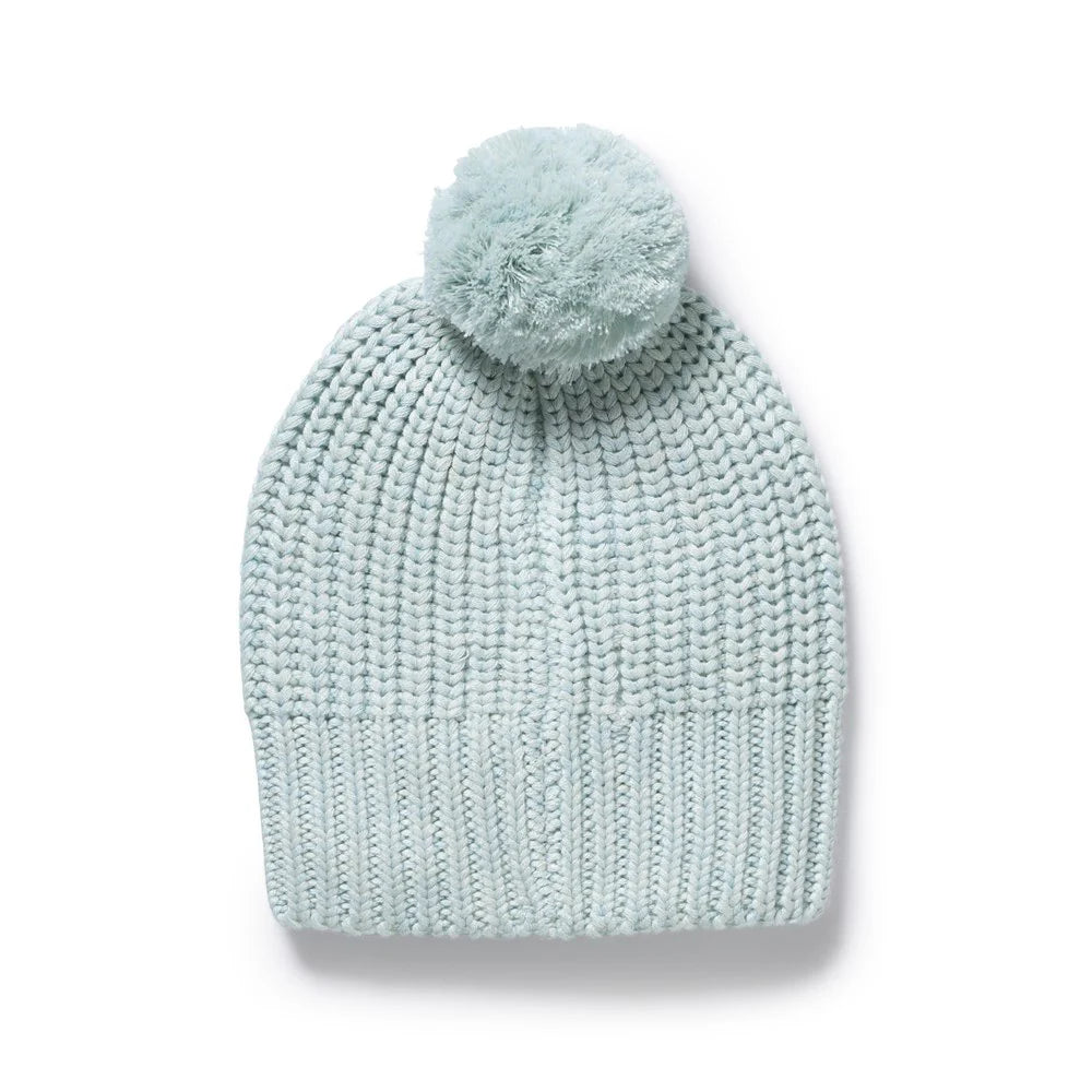 Beanie | Organic Knitted - Cloud Blue