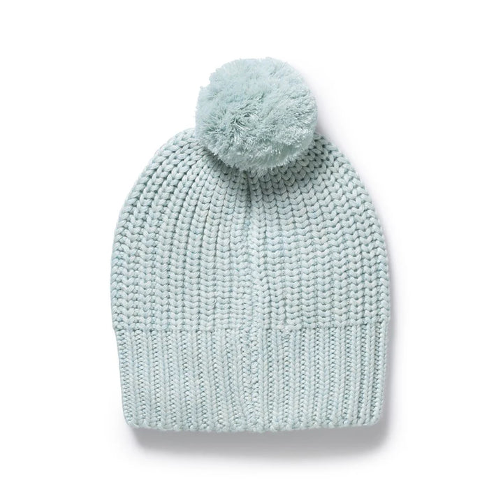 Beanie | Organic Knitted - Cloud Blue