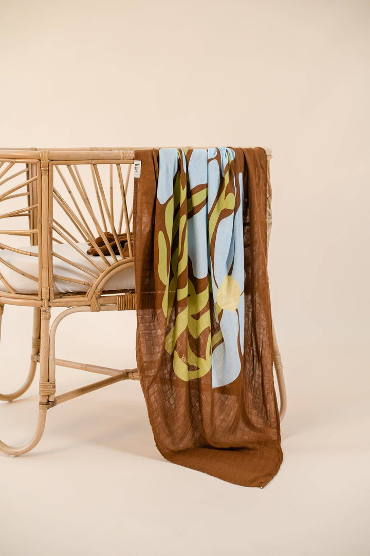 Swaddle | Organic - Fleur Umber (Limited Edition)