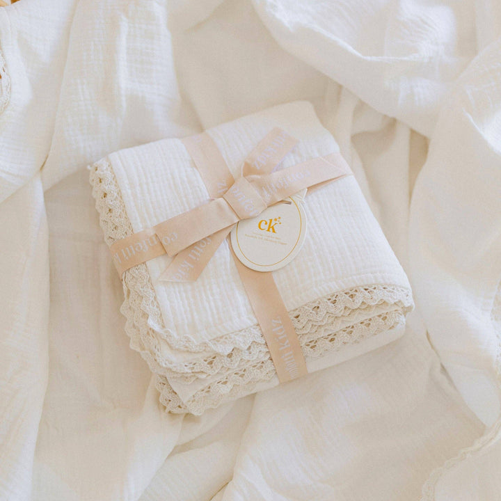 Classic Muslin Blanket | White