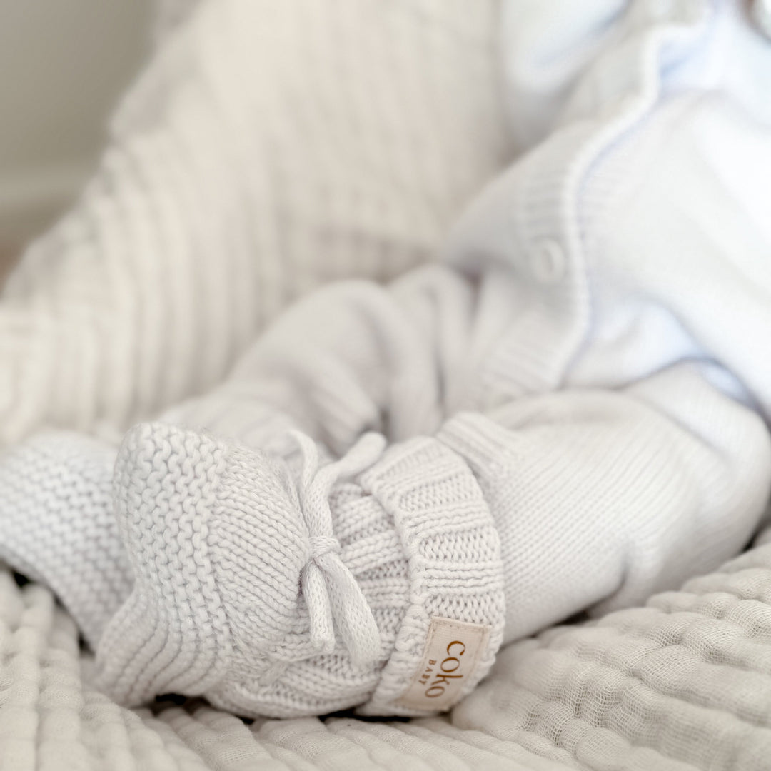 Heirloom Booties - Milk