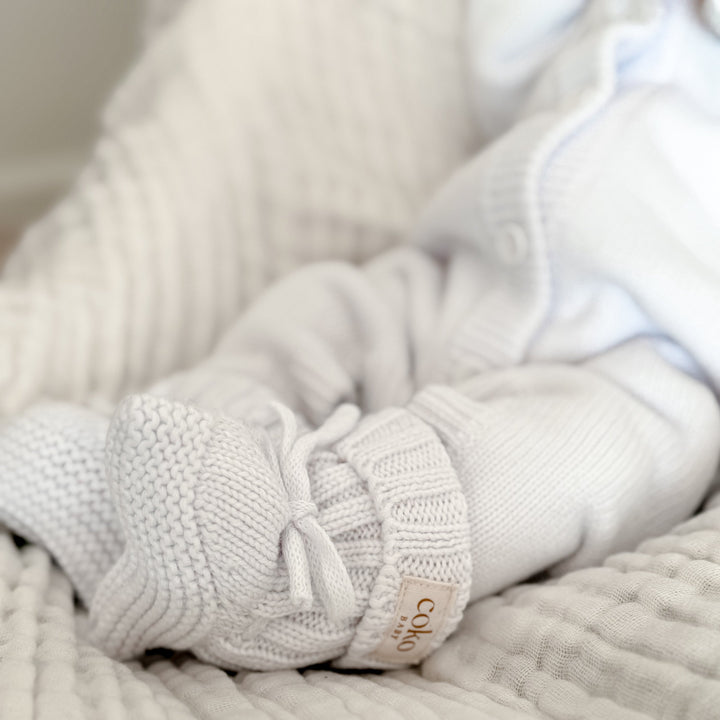 Heirloom Booties - Milk