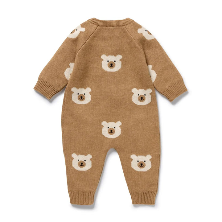 Growsuit | Organic Knitted - Beary Cute