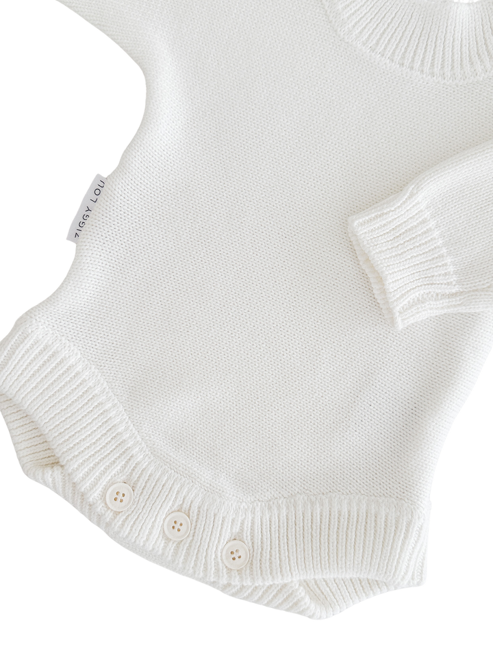 Romper | Heirloom - Milk