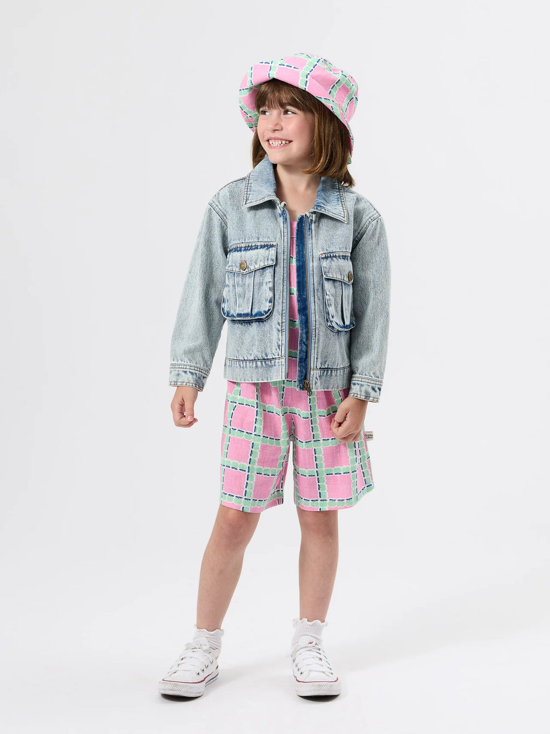Apple Check Jumpsuit