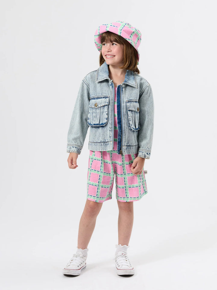 Apple Check Jumpsuit
