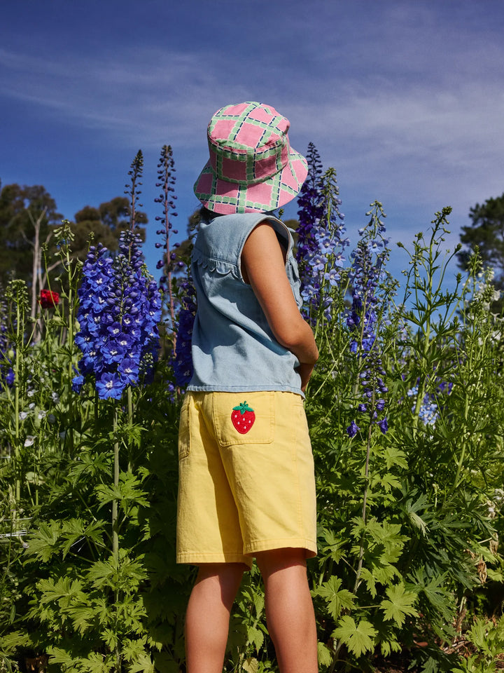 Apple Check Bucket Hat