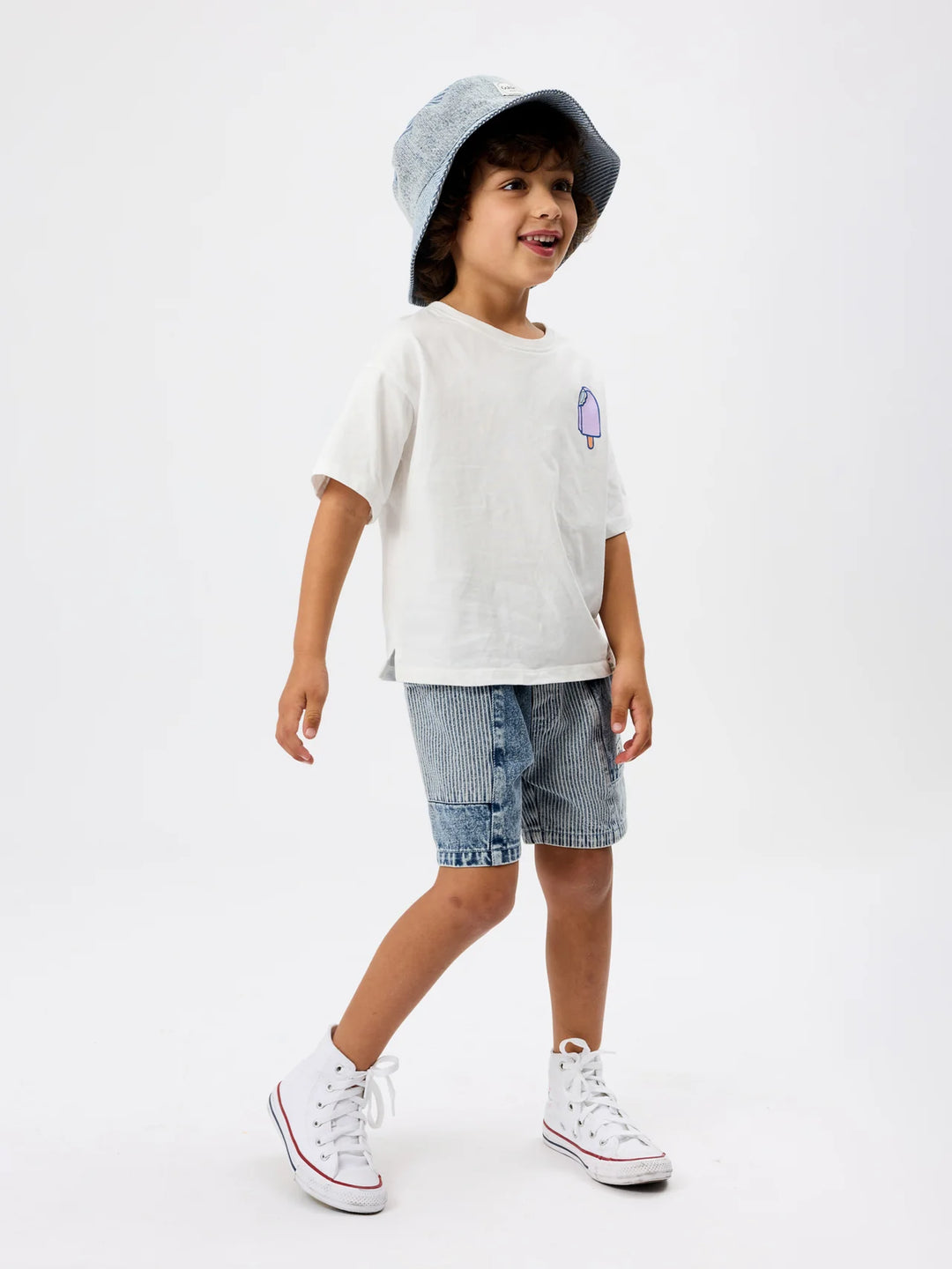 Railroad Denim Bucket Hat
