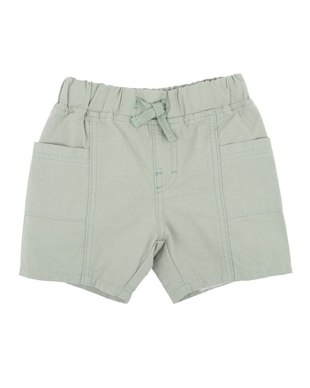 Shorts | Cotton - Sage Green