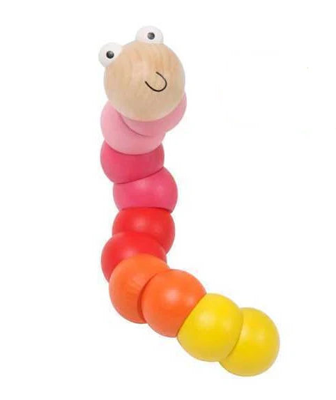 Wooden Jointed Worm
