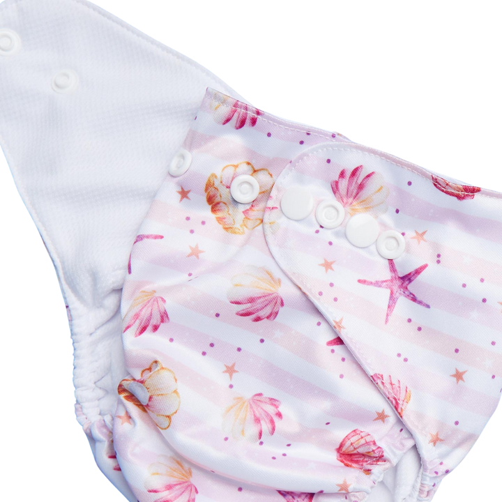 Reusable Swim Nappy - Seashells