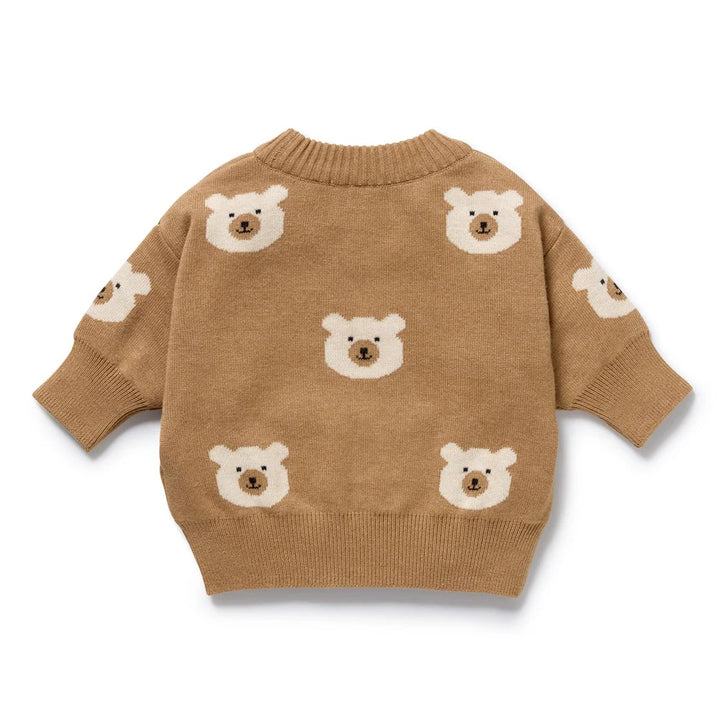 Jumper | Organic Knitted - Beary Cute