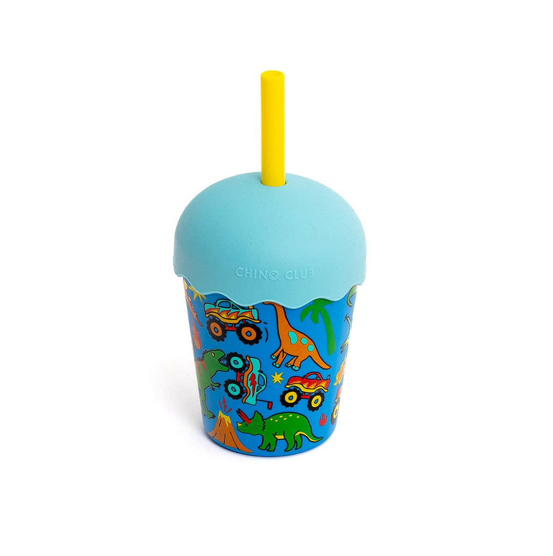 Dinotrucks Mini Smoothie Cup & Straw 200ml