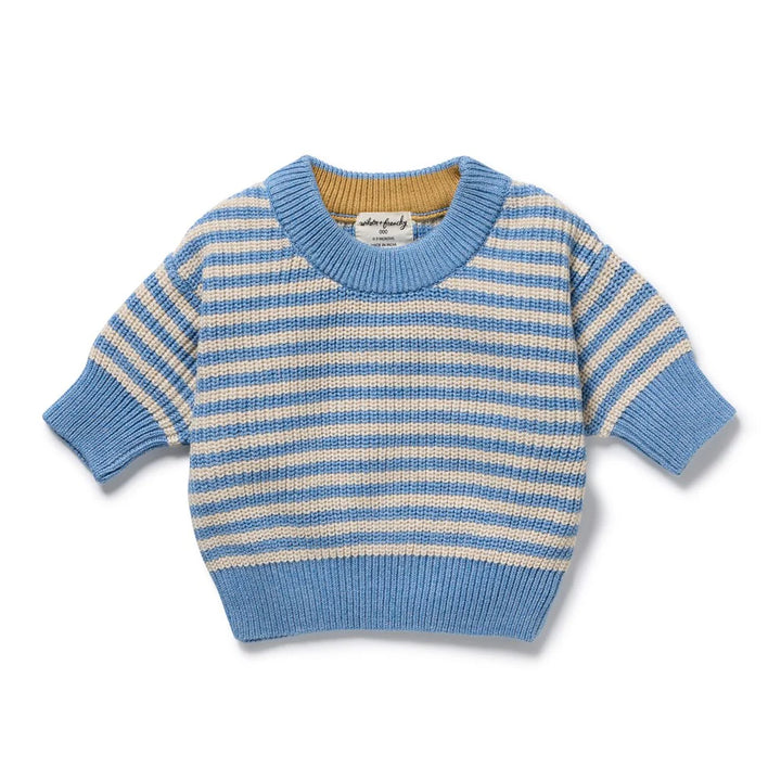 Jumper | Organic Knitted - Frosted Blue