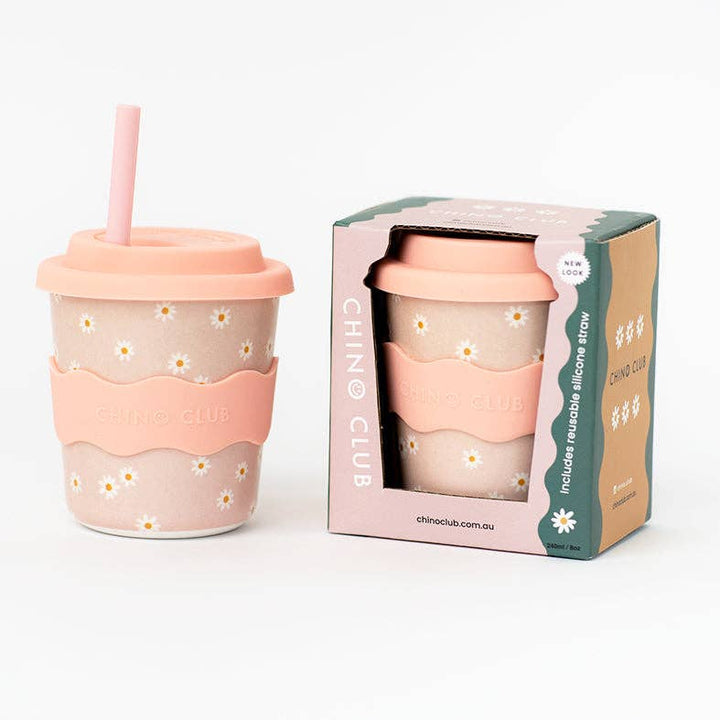 Kids Keep Cup | 8oz - Pink Daisy