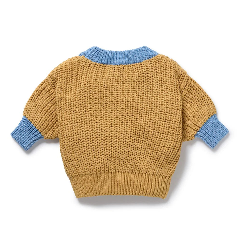Jumper | Organic Knitted - Honey Drop