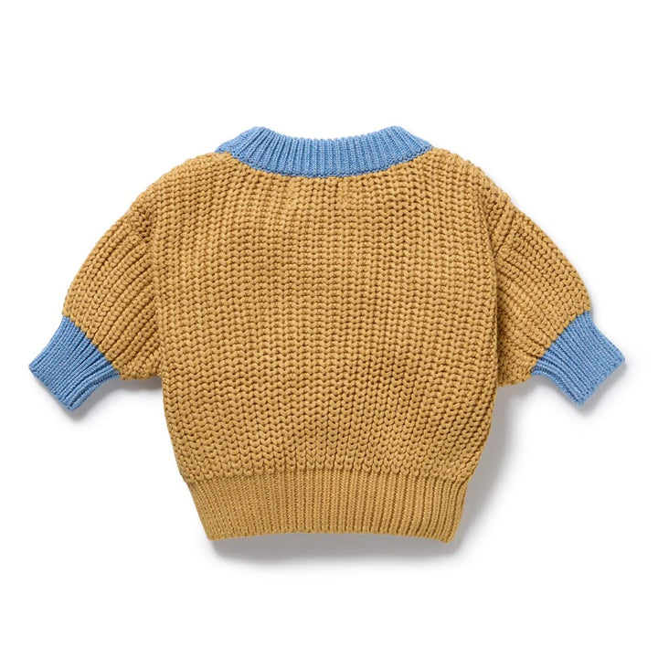 Jumper | Organic Knitted - Honey Drop