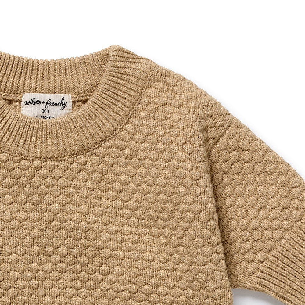 Jumper | Organic Knitted - Oat